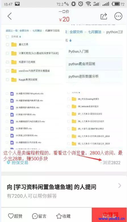 闲鱼平台捡钱计划，靠卖教程爆赚人人可做，轻松月赚几千上万元-第9张图片-智慧创业网