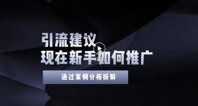 [引流-涨粉-软件]（3039期）今年新手如何精准引流？给你4点实操建议让你学会正确引流（附案例）无水印