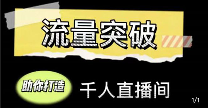 [直播带货]（4163期）直播运营实战视频课，助你打造千人直播间（14节视频课）-第1张图片-智慧创业网