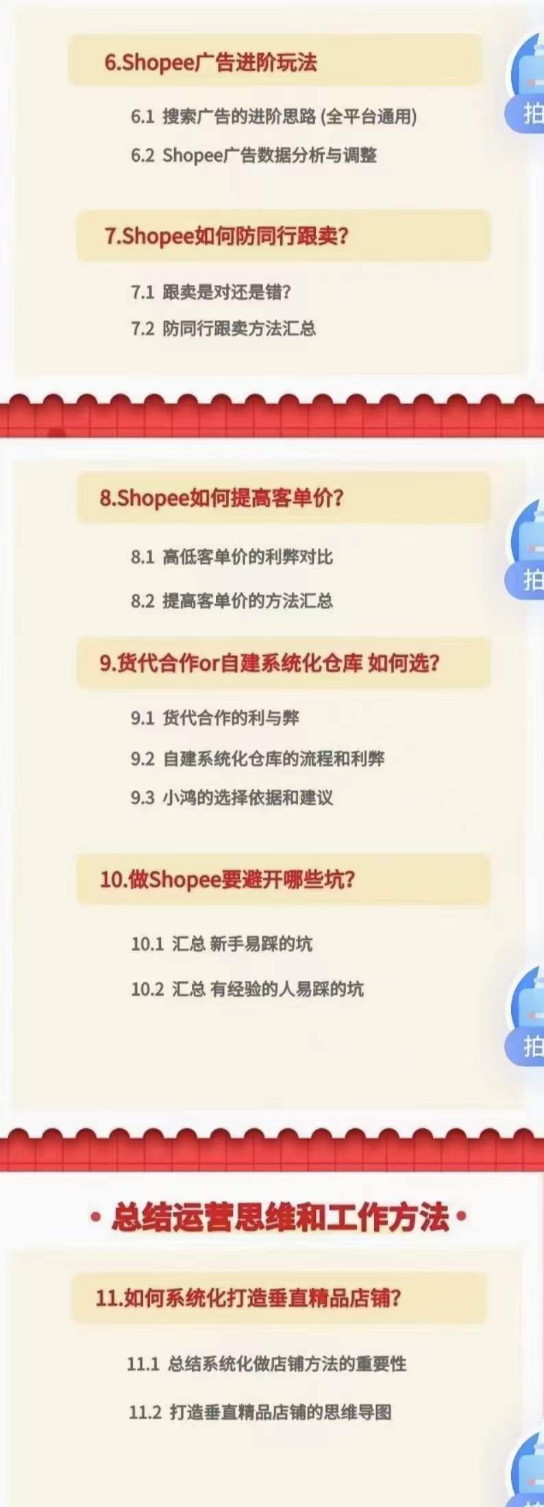 [跨境电商]（3482期）跨境电商Shopee入门课+进阶课：理论+实操系统化教学（原价1999）-第5张图片-智慧创业网