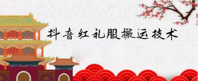 [短视频运营]（2235期）抖音红礼服搬运技术，最近很火的搬运方法，外面收大几百