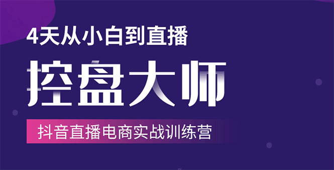 [直播带货]（1734期）单场直播破百万-技法大揭秘，4天-抖音直播电商实战训练营