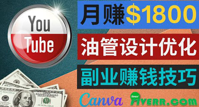 [国外项目]（3702期）利用在线设计网站Canva，只需1到2个小时，月赚1800美元
