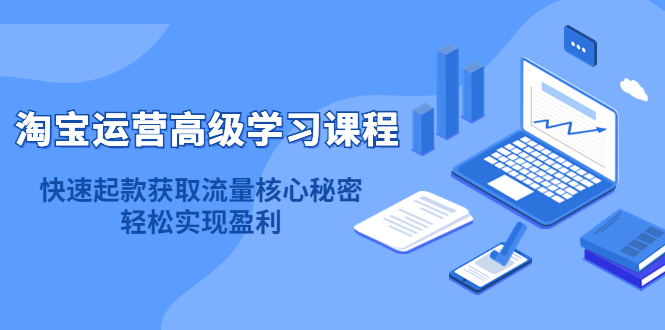 [国内电商]（4385期）淘宝运营高级学习课程：快速获取流量核心秘密，轻松实现盈利！-第1张图片-智慧创业网