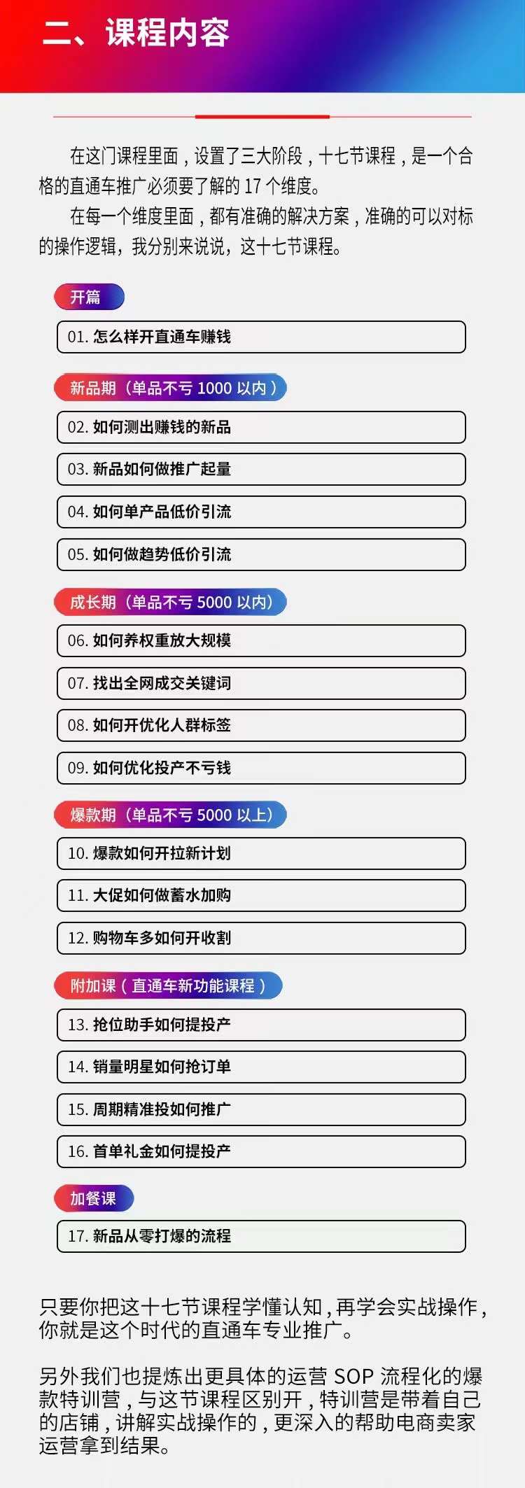 [国内电商]（3502期）《直通车爆款方案班》提高直通车推广功能-第3张图片-智慧创业网