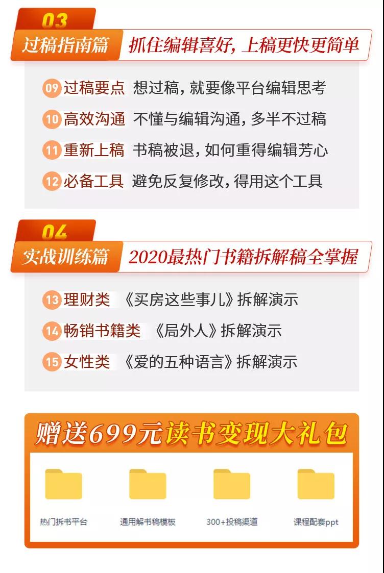 [文案写作]（1442期）读书变现实战营，0基础轻松过稿变现，每月多赚5万+【赠300投稿渠道】-第3张图片-智慧创业网