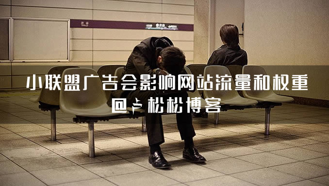 [引流涨粉]站长注意：接小联盟广告会影响网站流量和权重-第1张图片-智慧创业网