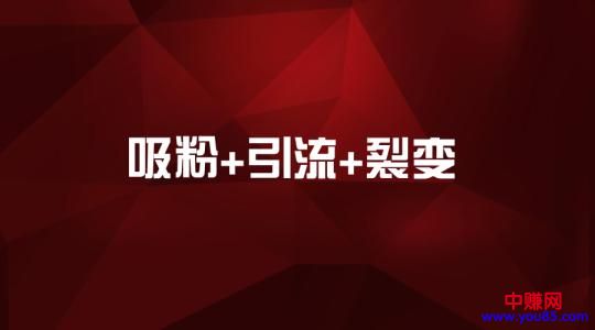 [引流涨粉]公众号的吸粉裂变引流方法 裂变的三个让你无法拒绝的优势