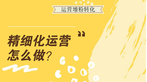 精细化运营增粉变现秘诀分享-第1张图片-智慧创业网 精细化运营增粉变现秘诀分享-第1张图片-智慧创业网
