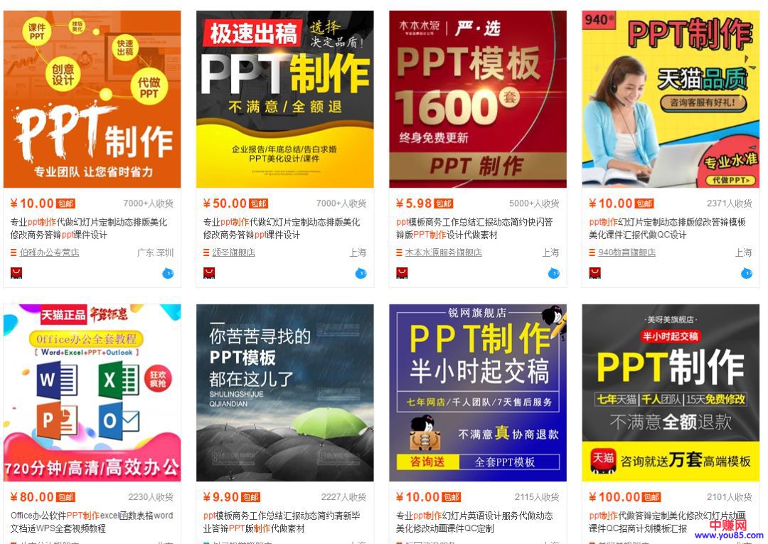 [网赚项目]PPT代做月入数万的项目：利用自身的技能去赚钱