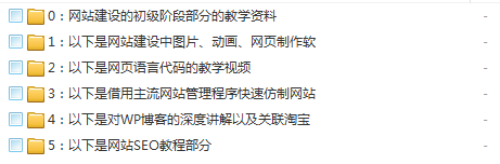 新手建站全套基础入门到精通视频教程网页设计网站开发建设制作（共41G）