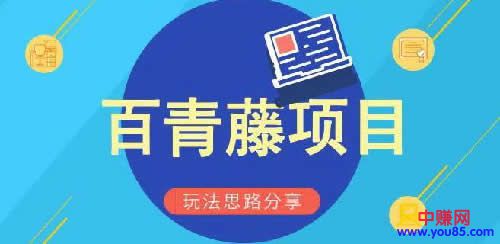 [网赚项目]百度推出“百青藤项目”详细的操作思路篇-第1张图片-智慧创业网