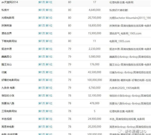 [引流涨粉]电影站SEO套路-第3张图片-智慧创业网