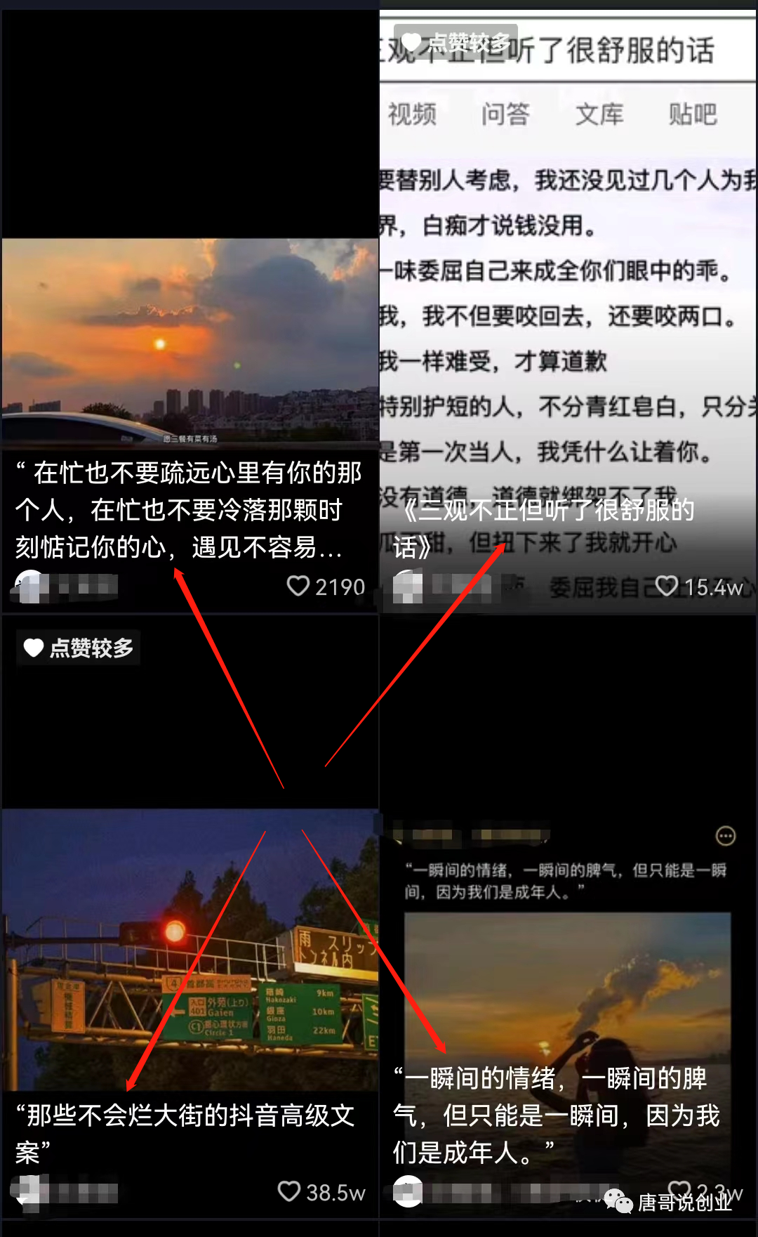 [短视频运营]抖音文案馆号项目，新手小白也能轻松制作，月入8000+-第3张图片-智慧创业网