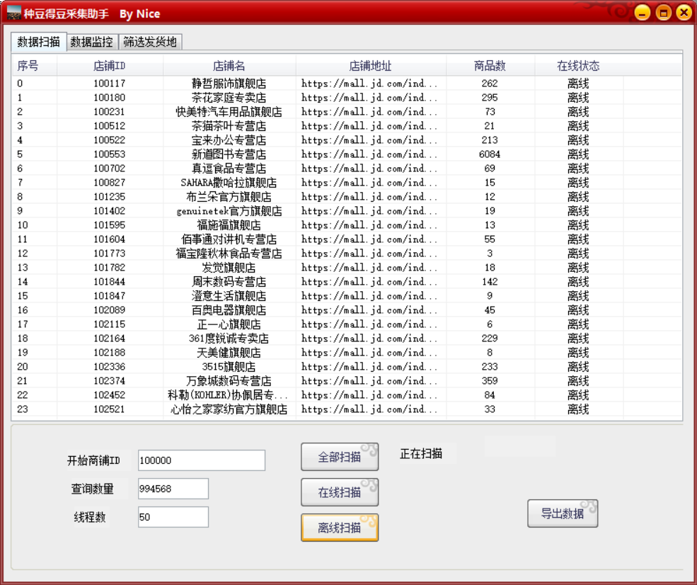 [热门给力项目]（4896期）最新京东旧店赔FU采集脚本，一单利润5-100+(旧店采集+店铺监控+发货地监控)-第2张图片-智慧创业网