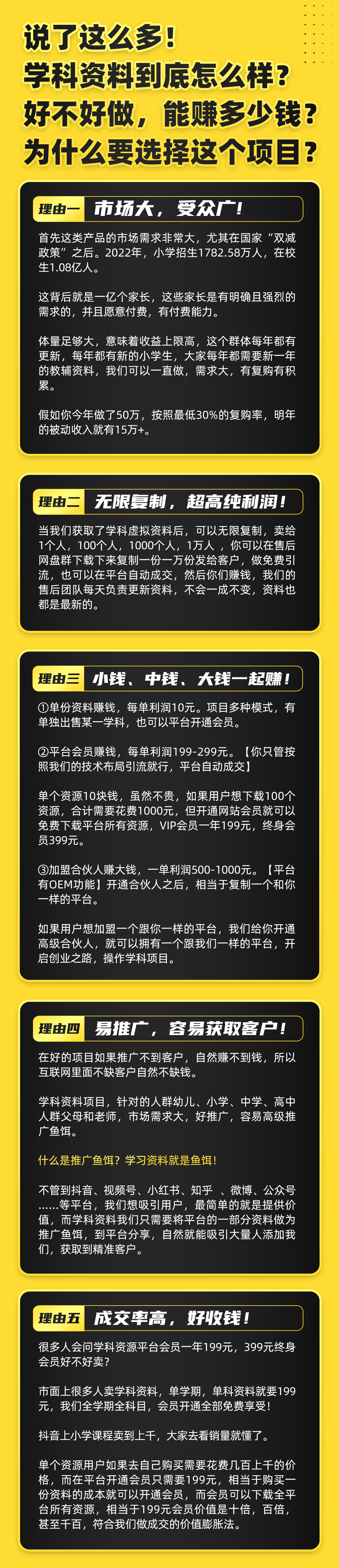 [热门给力项目]（5003期）2023最新k12学科资料变现项目：一单299双平台操作 年入50w(资料+软件+教程)-第4张图片-智慧创业网