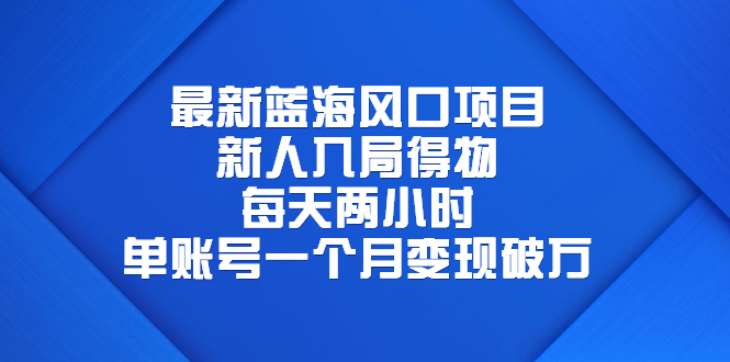 [热门给力项目]（6514期）最新蓝海风口项目，新人入局得物，每天两小时，单账号一个月变现破万