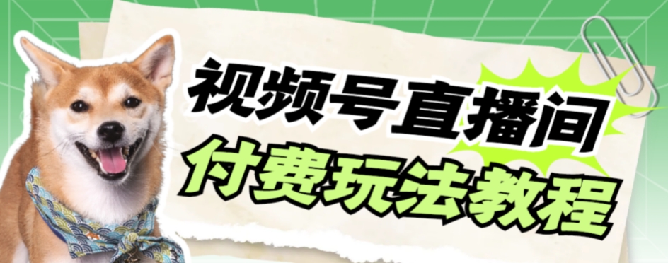 [直播带货]（7660期）视频号美女付费无人直播，轻松日入500+【详细玩法教程】