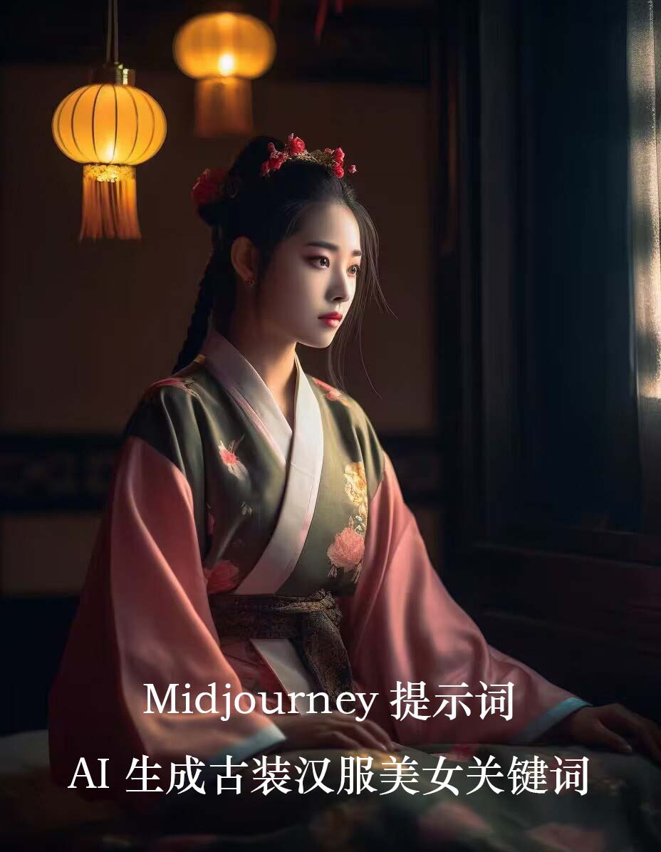 [人工智能]（8814期）Midjourney关键词-AI生成中国风古装汉服美女人像提示关键词-第2张图片-智慧创业网