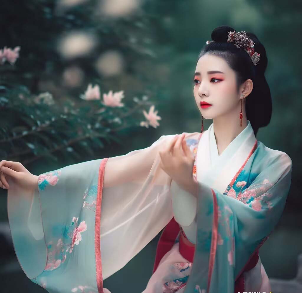 [人工智能]（8814期）Midjourney关键词-AI生成中国风古装汉服美女人像提示关键词-第3张图片-智慧创业网