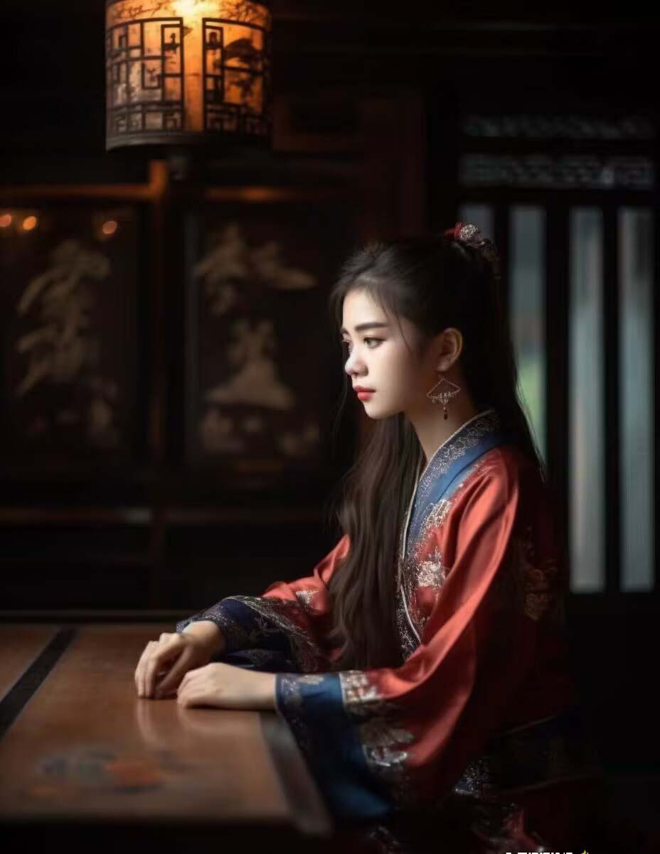 [人工智能]（8814期）Midjourney关键词-AI生成中国风古装汉服美女人像提示关键词-第7张图片-智慧创业网