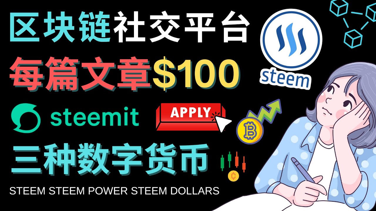 [国外项目]（4603期）区块链的社交媒体平台Steemit，每篇文章赚100美元 – 注册流程和盈利模式-第1张图片-智慧创业网