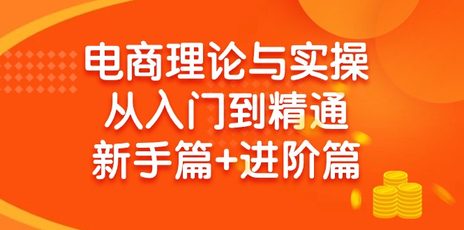 （9576期）电商理论与实操从入门到精通：抖店+淘系+多多，新手篇+进阶篇-第1张图片-搜爱网资源分享社区