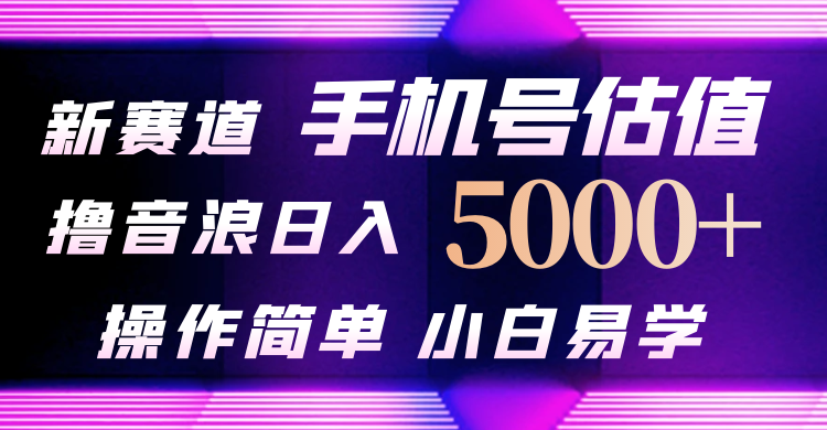 [直播玩法]（10154期）抖音不出境直播【手机号估值】最新撸音浪，日入5000+，简单易学，适合...-第1张图片-搜爱网资源分享社区