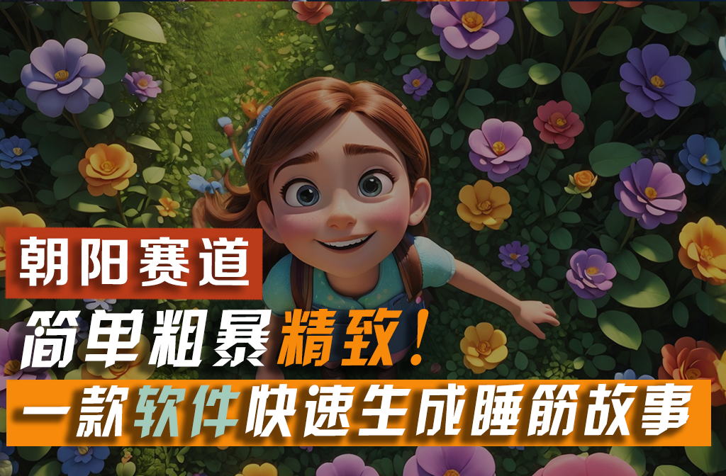 [短视频运营]（11405期）利用一款软件5分钟一条爆款睡筋故事，简单粗暴精致！小白月入2w+