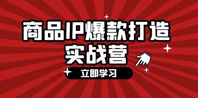 [短视频运营]（12136期）商品-IP爆款打造实战营【第四期】，手把手教你打造商品IP，爆款 不断