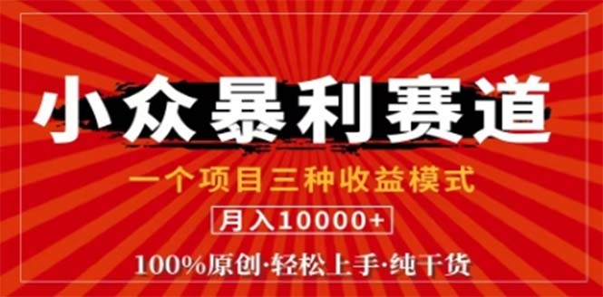[短视频运营]（12756期）视频号最新爆火赛道，三种可收益模式，0粉新号条条原创条条热门 日入1000+