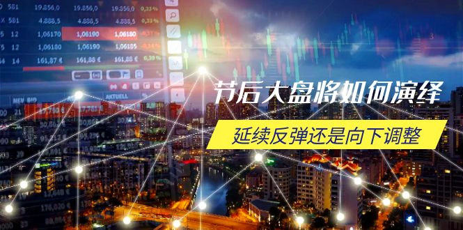 [投资理财]（14065期）节后大盘将如何演绎，延续反弹还是向下调整，关键时间点和空间位待解