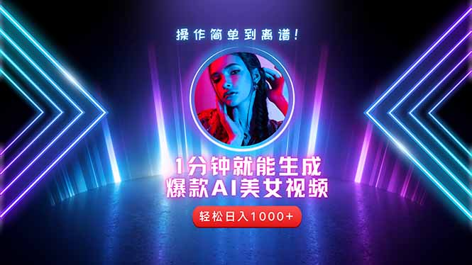 [虚拟项目]（14702期）2025年最强副业：用AI做短视频，从零开始打造爆款账号！