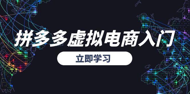 [虚拟项目]（15158期）拼多多虚拟电商入门，精准选品方法论，无货源模式起盘技巧