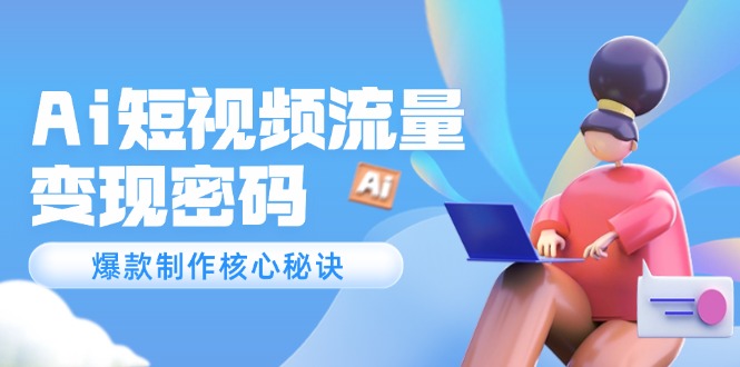 [人工智能]（14875期）Ai短视频流量密码，爆款制作核心秘诀，120万案例深度解析