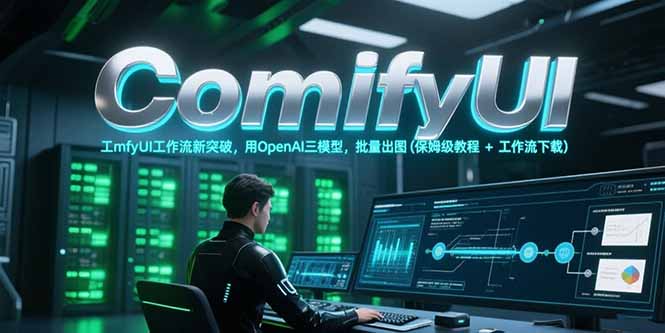 [人工智能]（15191期）ComfyUI工作流新突破，用OpenAI三模型，批量出图(保姆级教程+工作流下载)