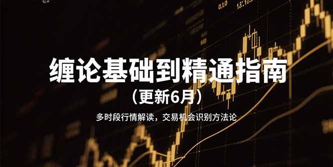 [投资理财]（15184期）缠论基础到精通指南（更新6月）多时段行情解读，交易机会识别方法论