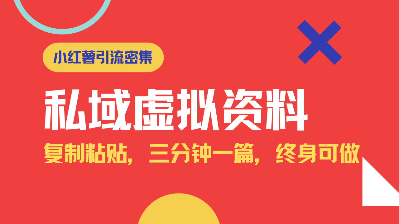 [虚拟项目]（14502期）小红书引流私域旅游虚拟资料玩法，复制粘贴，三分钟一篇图文，日入1000...