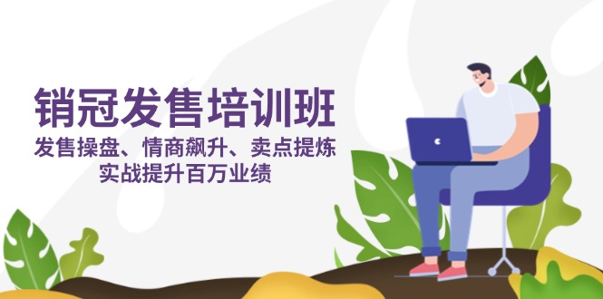 [营销-成交]（14203期）销冠 发售培训班：发售 操盘+情商 飙升+卖点 提炼，实战提升百万业绩