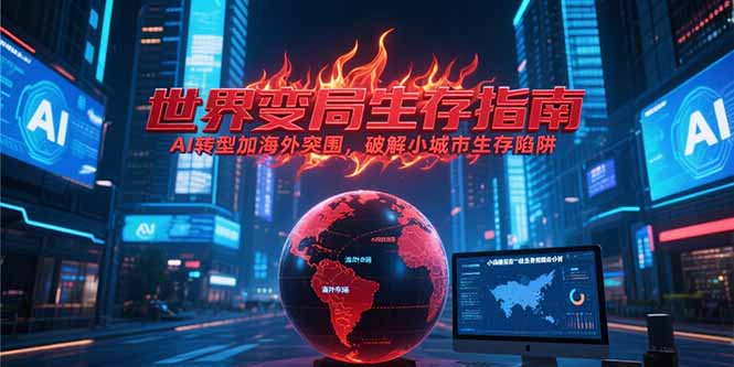 [热门给力项目]（15220期）付费文章《世界变局生存指南，AI转型加海外突围，破解小城市生存陷阱》