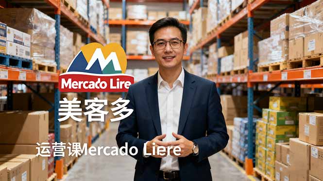 [跨境电商]（16293期）2025美客多Mercado Libre运营课：账号注册/产品上传/促销活动/自发货模式