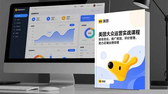 [创业项目]（16518期）美团大众运营实战课程，排名优化、推广投放、评价管理，助力店铺业绩倍增