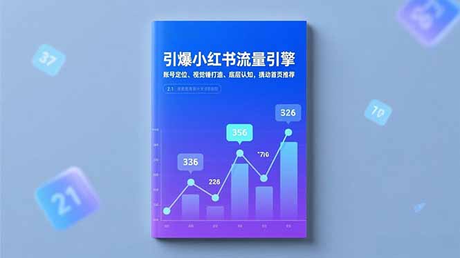 [小红书]（16744期）引爆小红书流量引擎，账号定位、视觉锤打造、底层认知，撬动首页推荐