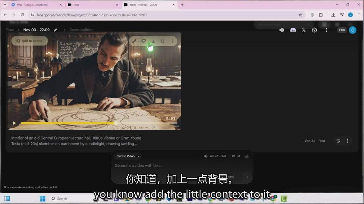 [虚拟项目]（17130期）AI电影制作终极指南：从创意到成片，系统掌握智能影视全流程实战课（中英字幕）-第9张图片-智慧创业网