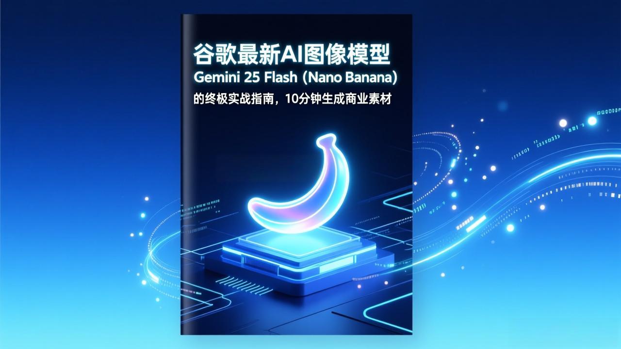 [人工智能]（17111期）谷歌最新AI图像模型Gemini 2.5 Flash（Nano Banana）的终极实战指南，10分钟生成商业素材