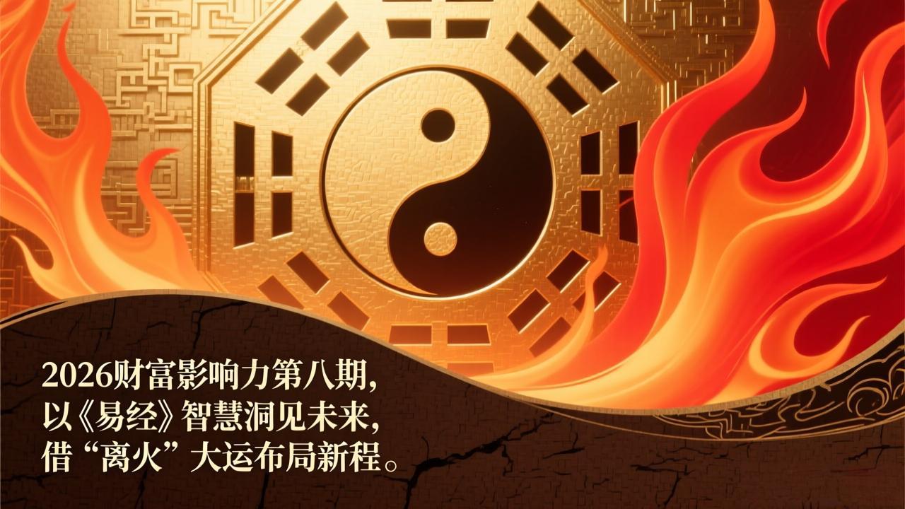[投资理财]（17418期）2026财富影响力第八期，以《易经》智慧洞见未来，借“离火”大运布局新程-第1张图片-智慧创业网