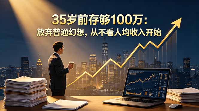 [投资理财]（18689期）35岁前存够100万：放弃普通幻想，从不看人均收入开始