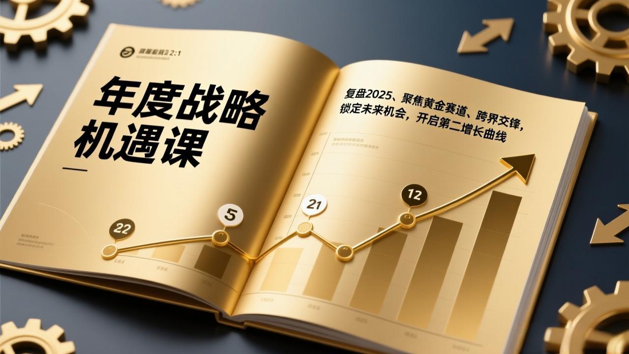 [投资理财]（17077期）年度战略机遇课，复盘2025、聚焦黄金赛道、跨界交锋，锁定未来机会，开启第二增长曲线-第1张图片-智慧创业网