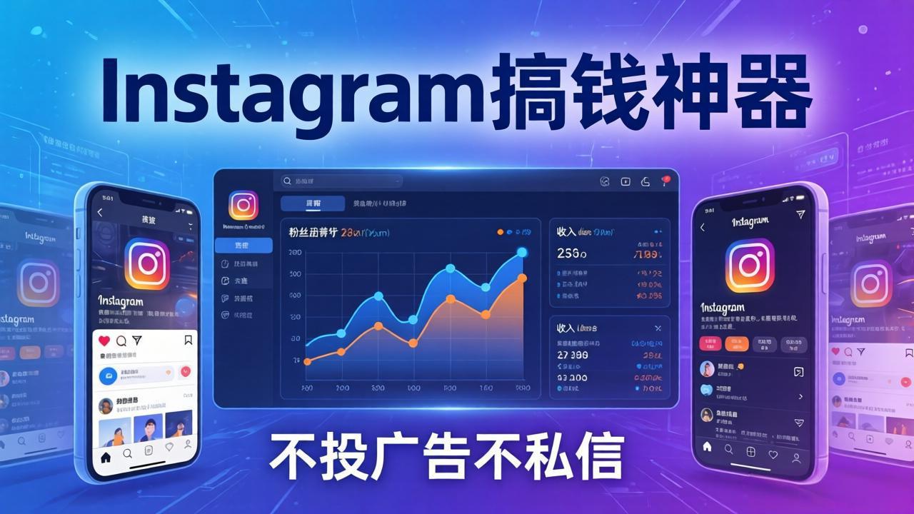 [国外项目]（17731期）Instagram搞钱神器：月涨6万粉+月入5万刀，不投广告不私信，靠算法+低价产品-第1张图片-智慧创业网