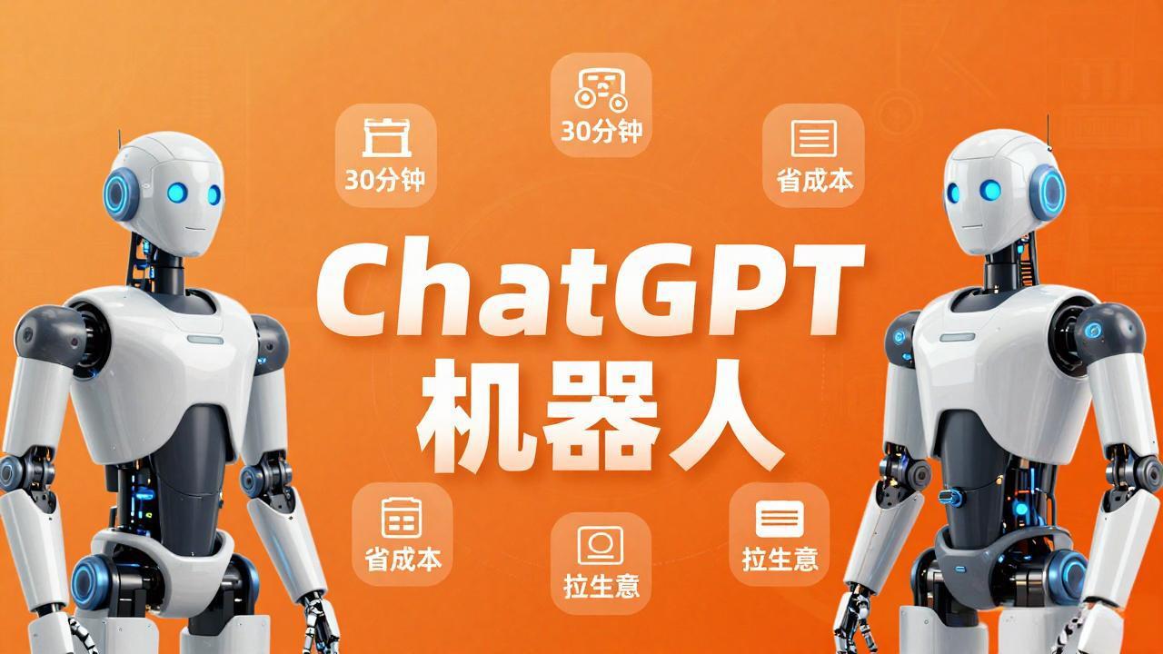 [国外项目]（17982期）智能机器人定制速成课：技术小白30分钟做出ChatGPT机器人，省时间砍成本还能拉生意-第1张图片-智慧创业网